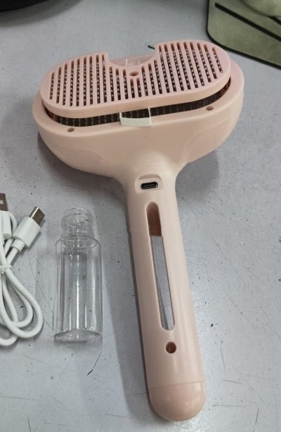 Pet Comb Self Cleaning Pets Hair Remover Brush For Dogs Grooming Tools Dematting Comb Built-in Mist Humidifier Pet Products - Cozypaws.fitCat FurnitureCozypaws.fitCJMY171222902BYRK56USBPink946b9d44e2f44a0487dac90a36170960