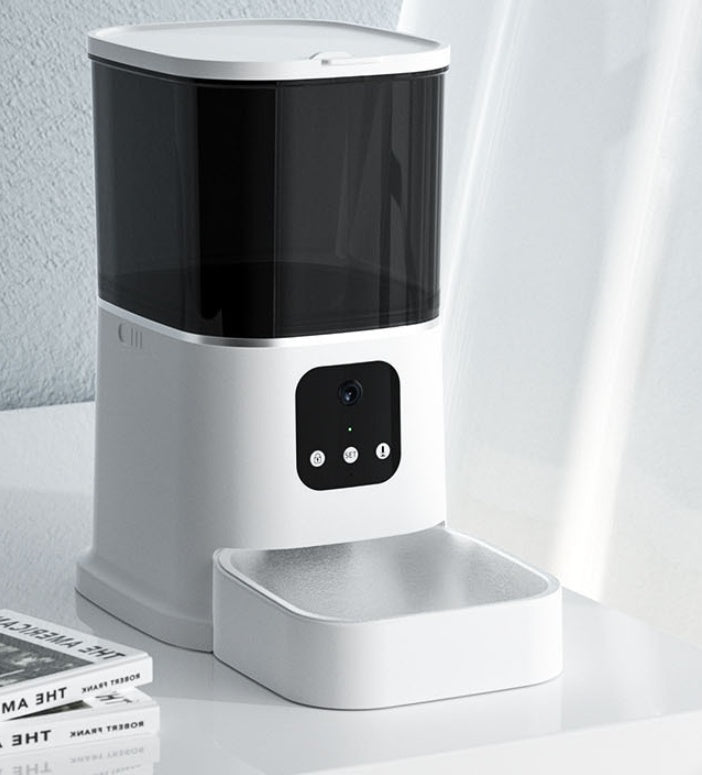Pet Automatic Feeder Large Capacity Smart Voice Recorder APP Control Timer Feeding Cat Dog Food Dispenser With WiFi Pet Bo - Cozypaws.fitCat FurnitureCozypaws.fitCJMY144622028BYDark green set1App versionUSf7a676d3103f67f007163d386f7c423d