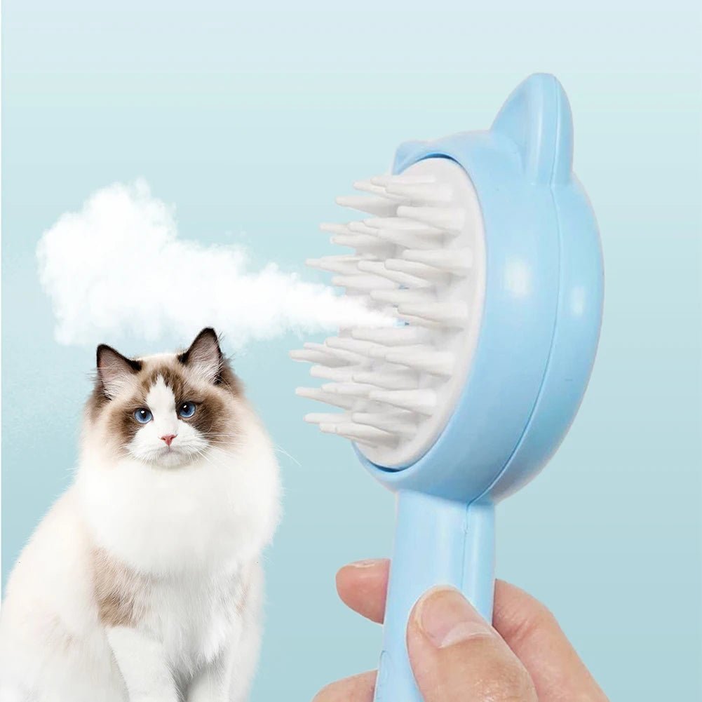 Hair Cleaning Brush With Mist Multifunctional Cat Grooming Brush Rechargeable Self Cleaning Slicker Brush For Pets Dogs & Catsb Pet Products - Cozypaws.fitCat FurnitureCozypaws.fitCJYD205478502BY18x9.5x5cmBlue118cd080737663bf9c0411677c9a44f6