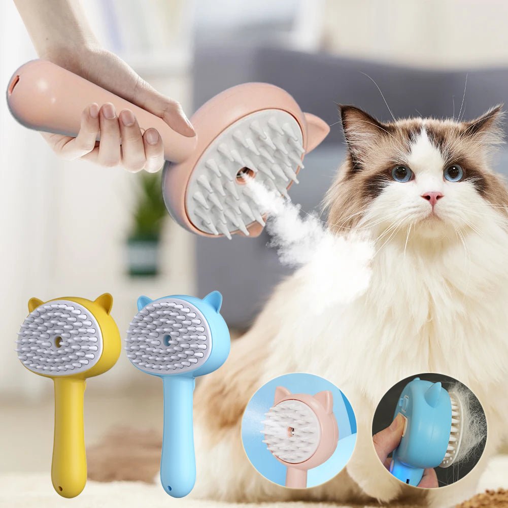 Hair Cleaning Brush With Mist Multifunctional Cat Grooming Brush Rechargeable Self Cleaning Slicker Brush For Pets Dogs & Catsb Pet Products - Cozypaws.fitCat FurnitureCozypaws.fitCJYD205478502BY18x9.5x5cmBlueb7c97983fc402a7d877123fbe8b9e92