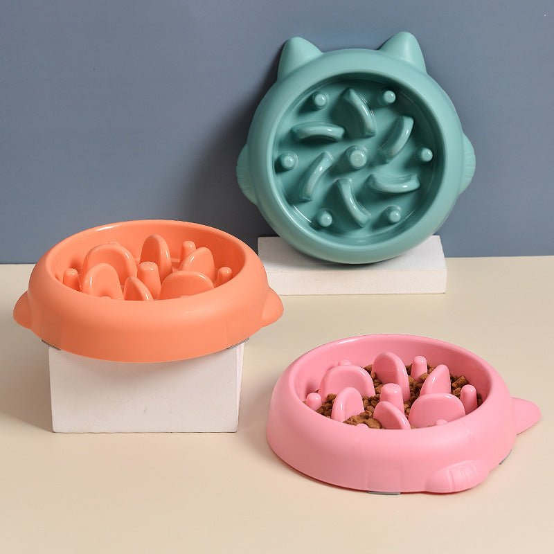 Pet Dog Cat Slow Feeder Bowls Anti Choking Slow Feeder Dish Bowl Home Dog Eating Plate Anti Gulping Bowl Supplies - Cozypaws.fitCat FurnitureCozypaws.fitCJGY174846503CXOrangea477c30fdbd76c4353ad3717cdc336f5