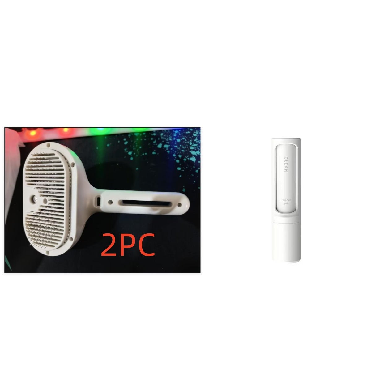 Pet Comb Self Cleaning Pets Hair Remover Brush For Dogs Grooming Tools Dematting Comb Built-in Mist Humidifier Pet Products - Cozypaws.fitCat FurnitureCozypaws.fitCJMY171222910JQRK56USBWhite set2c27c90d07ff9402b1401264f5d3bba72