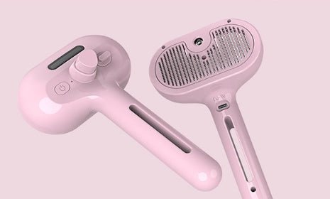 Pet Comb Self Cleaning Pets Hair Remover Brush For Dogs Grooming Tools Dematting Comb Built-in Mist Humidifier Pet Products - Cozypaws.fitCat FurnitureCozypaws.fitCJMY171222914NMRK56USBBlack2447fddbaf61c5a72919edabc46a9cef